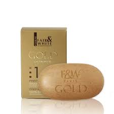 Fair and White Gold 1 satin Exollanting soap 200g