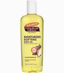 Palmers cocoa  butter oil moisture gro 250g